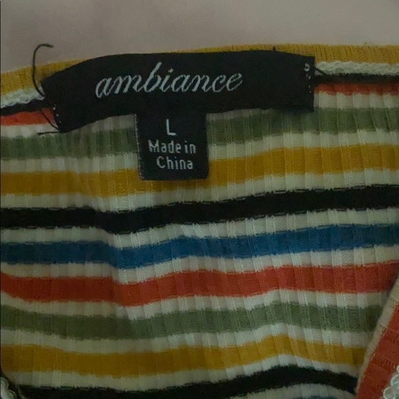 Striped mini dress - Picture 3 of 4